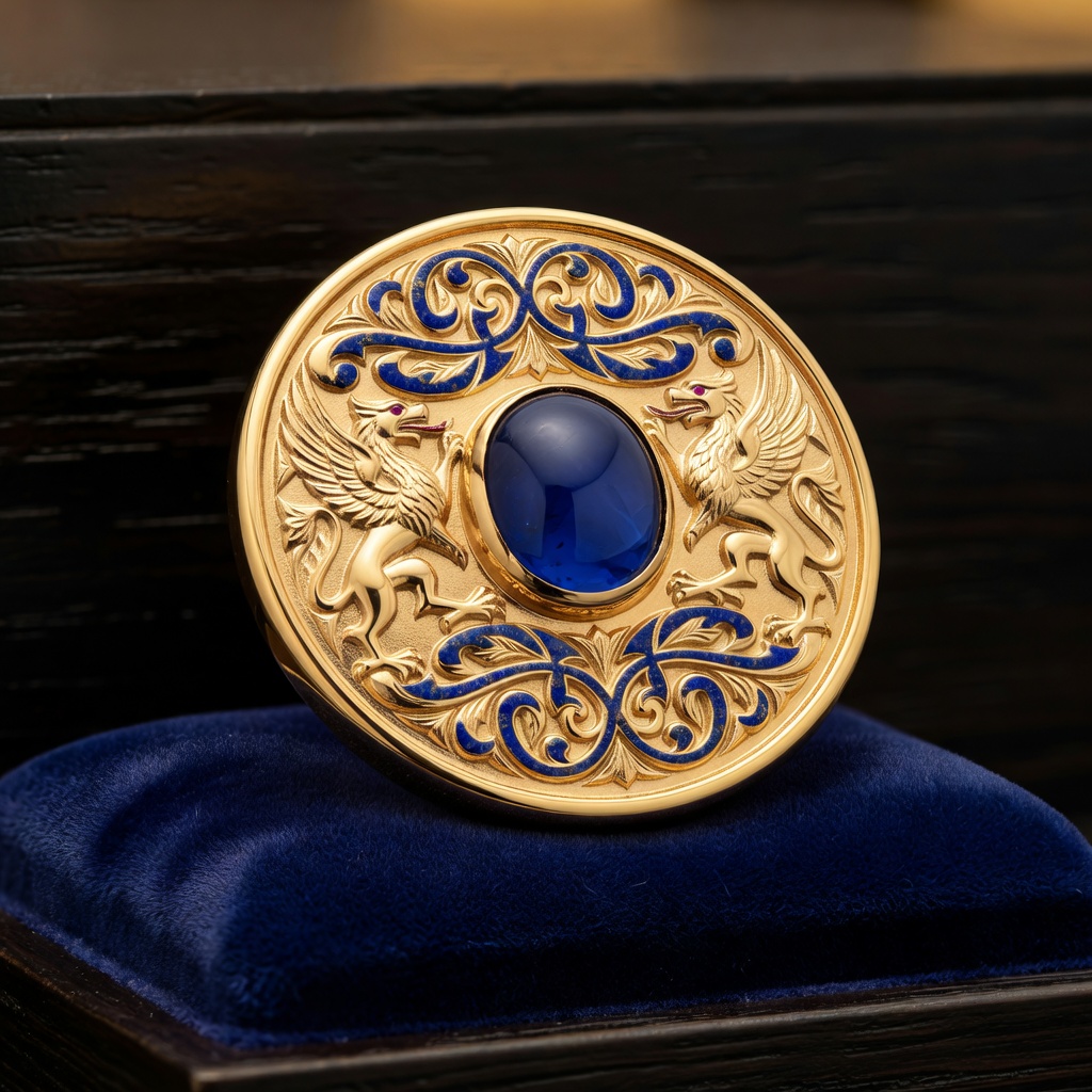 Curiosityhubora Luxury Seal emblem